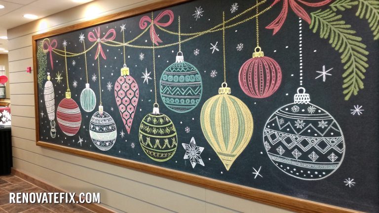 25 Creative Christmas Chalkboard Art Ideas: Easy DIY Designs to Spread Holiday Joy