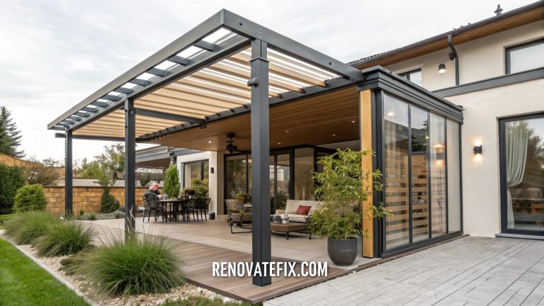 25 Stunning Outdoor Patio Roof Ideas to Elevate Your Outdoor Living Space