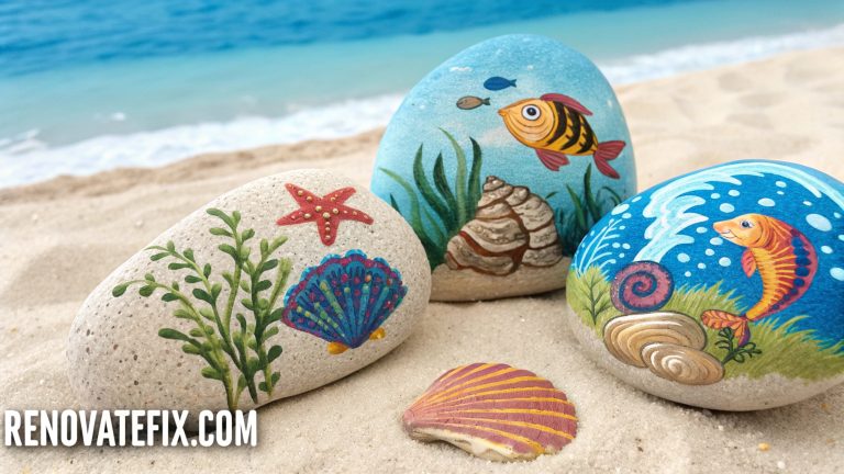 25 Beach Themed DIY Craft Projects: Coastal Ideas for All Ages