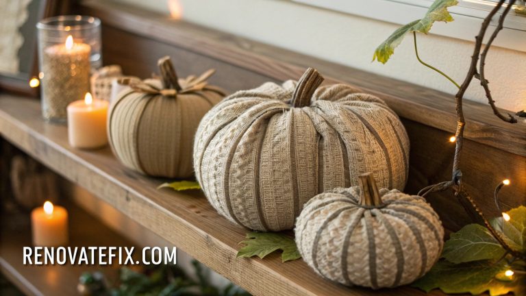 25 Rustic Primitive Fall Crafts Ideas: Simple DIY Country Decor Projects
