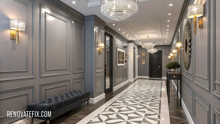 18 Gray Hallway and Entryway Ideas: Home’s First Impression: 