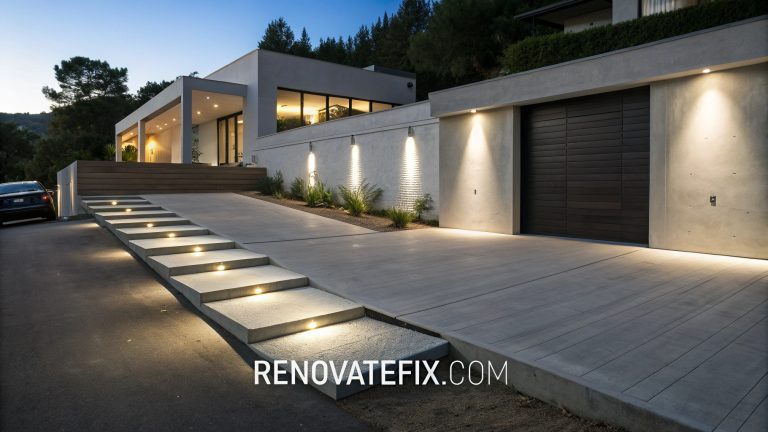 25 Innovative Modern Driveway Ideas That Redefine Curb Appeal