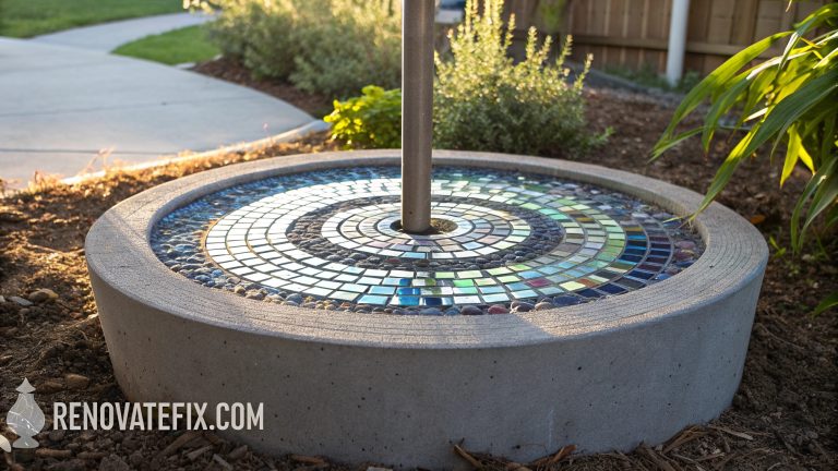 20 Innovative DIY Outdoor Umbrella Stand Ideas