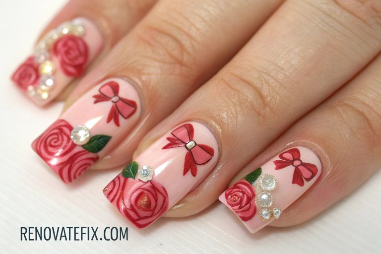 25 Romantic Valentine Nail Art Ideas: Stunning Designs to Express Love
