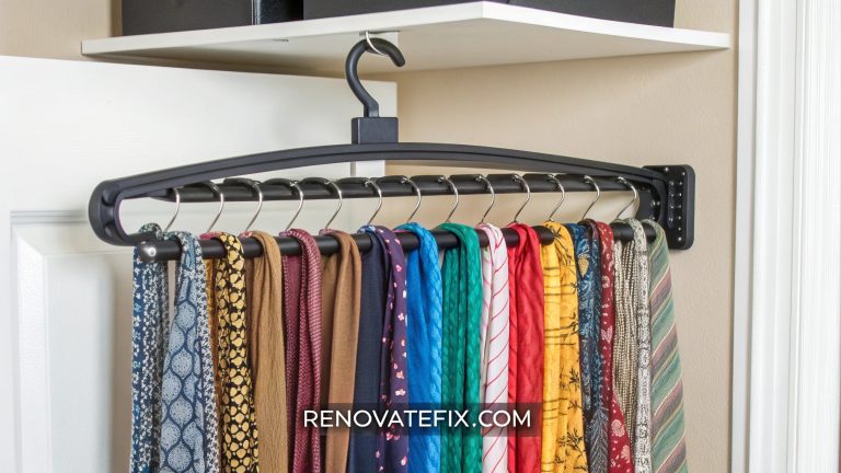 20 Brilliant Scarf Storage Ideas to Organize Your Collection