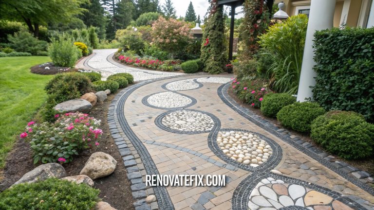 21 Budget-Friendly DIY Walkway Solutions to Elevate Your Outdoor Space