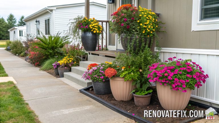 20 Stunning Mobile Home Landscaping Ideas That Make a Difference