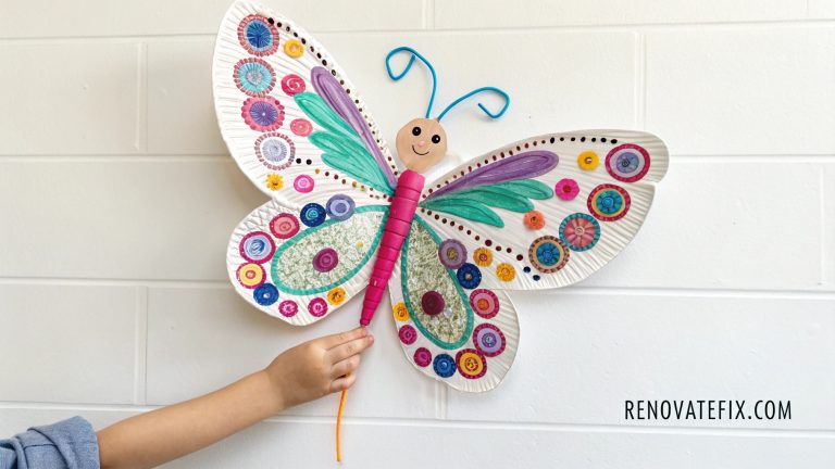20 Delightful Butterfly Crafts for Preschool Children