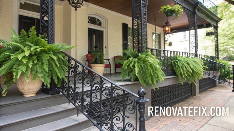 15 Creative Ways to Showcase Ferns on Your Front Porch